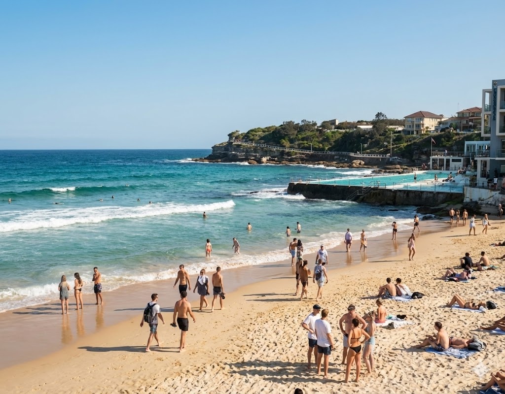 Bondi Beach Scenic View
